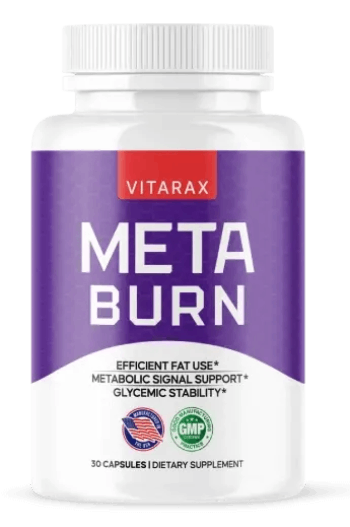 MetaBurn supplement capsules close-up